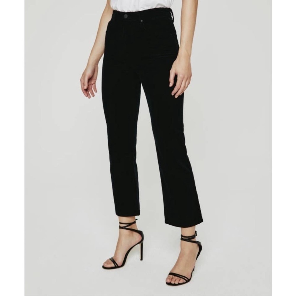 AG Adriano Goldschmied Rhett High Waist Straight Corduroy Pants Women's Size 31